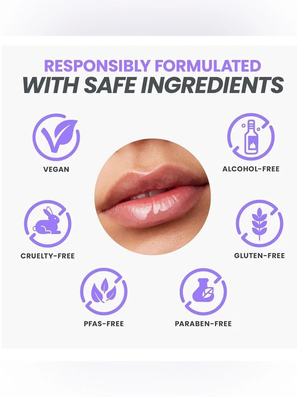 WONDERSKIN Lip Rehab Serum Oil in Clear. NIB 3.57 ml / 0.12 Oz